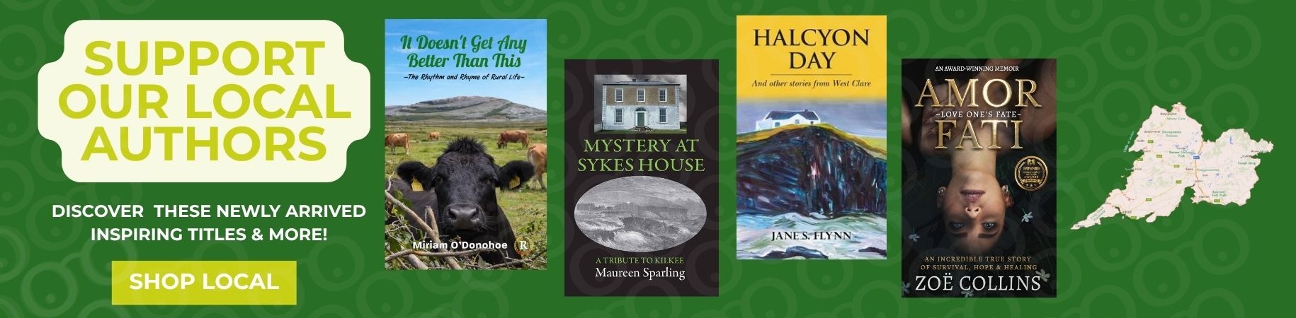 NEW LOCAL COUNTY CLARE BOOKS